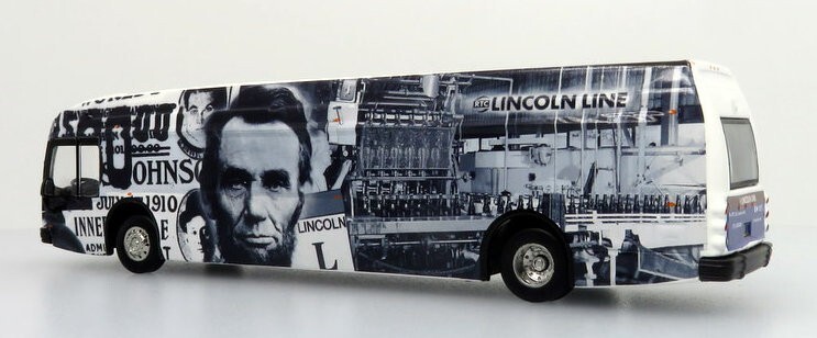 Iconic Replicas 1:87 2021 Proterra ZX5 Electric Transit Bus: Reno RTC / Lincoln
