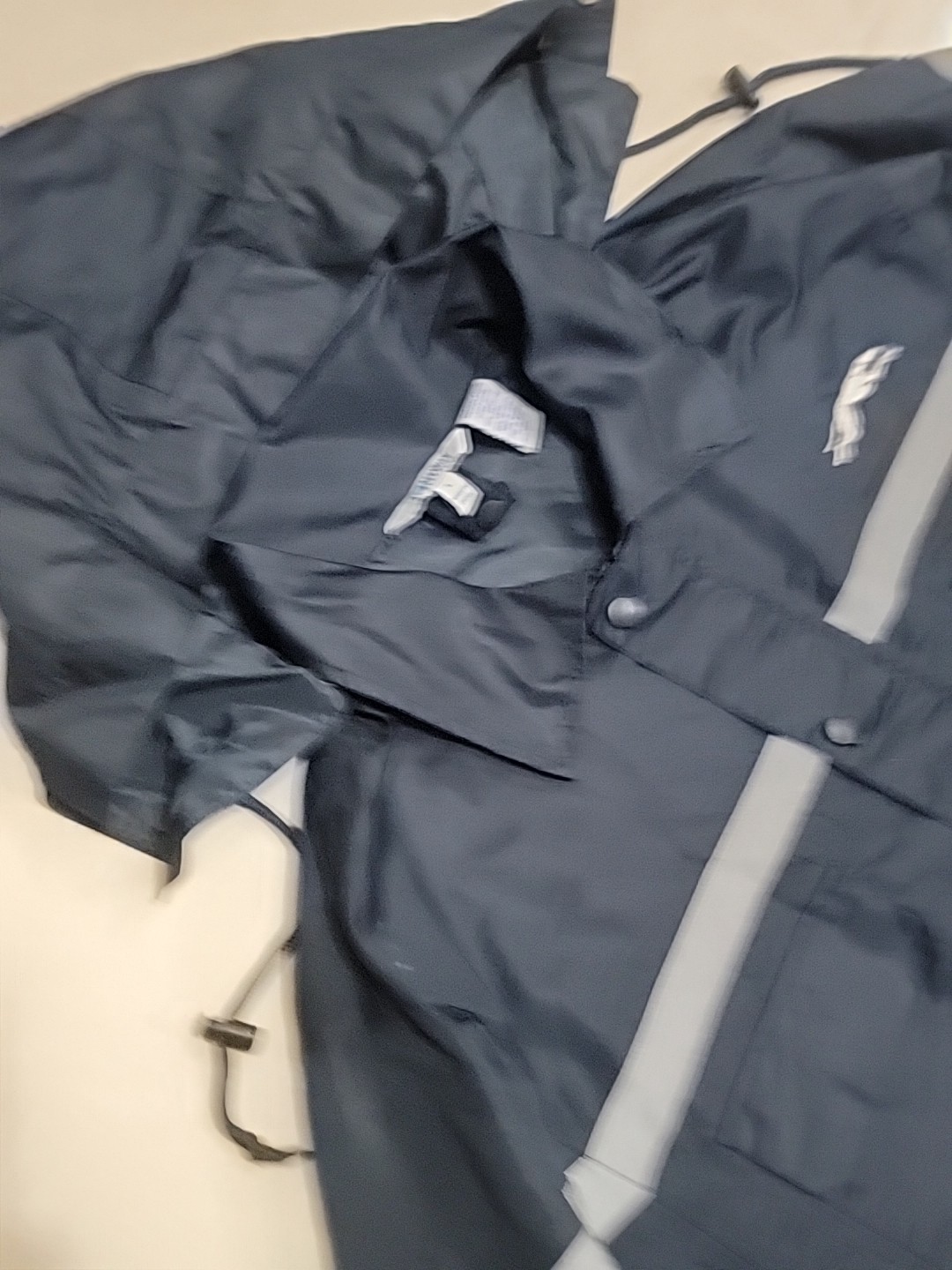 RARE! Vtg 90s Greyhound Bus Lines Transit Work Safty Uniform Jacket Trucker MTA
