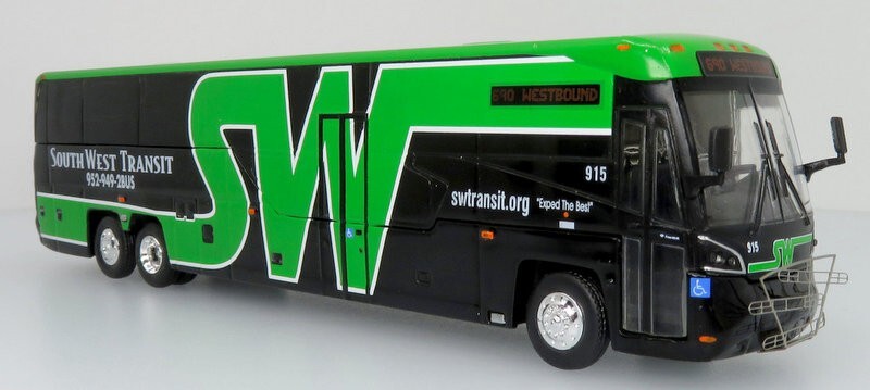 Iconic Replicas 1:87 MCI D45 CRT LE Coach: Southwest Transit