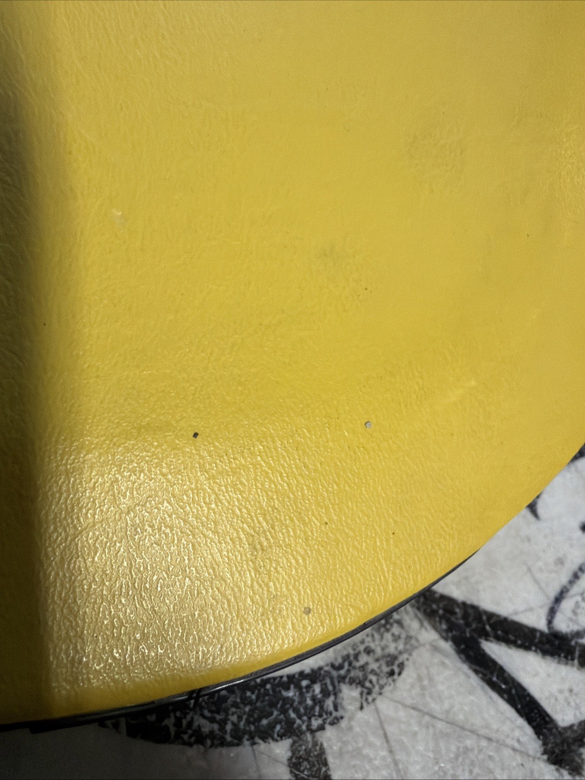 Vintage Yellow Cab company Uniform Leather Hat Lancaster Brand 7 1/8 Size CLEAN!
