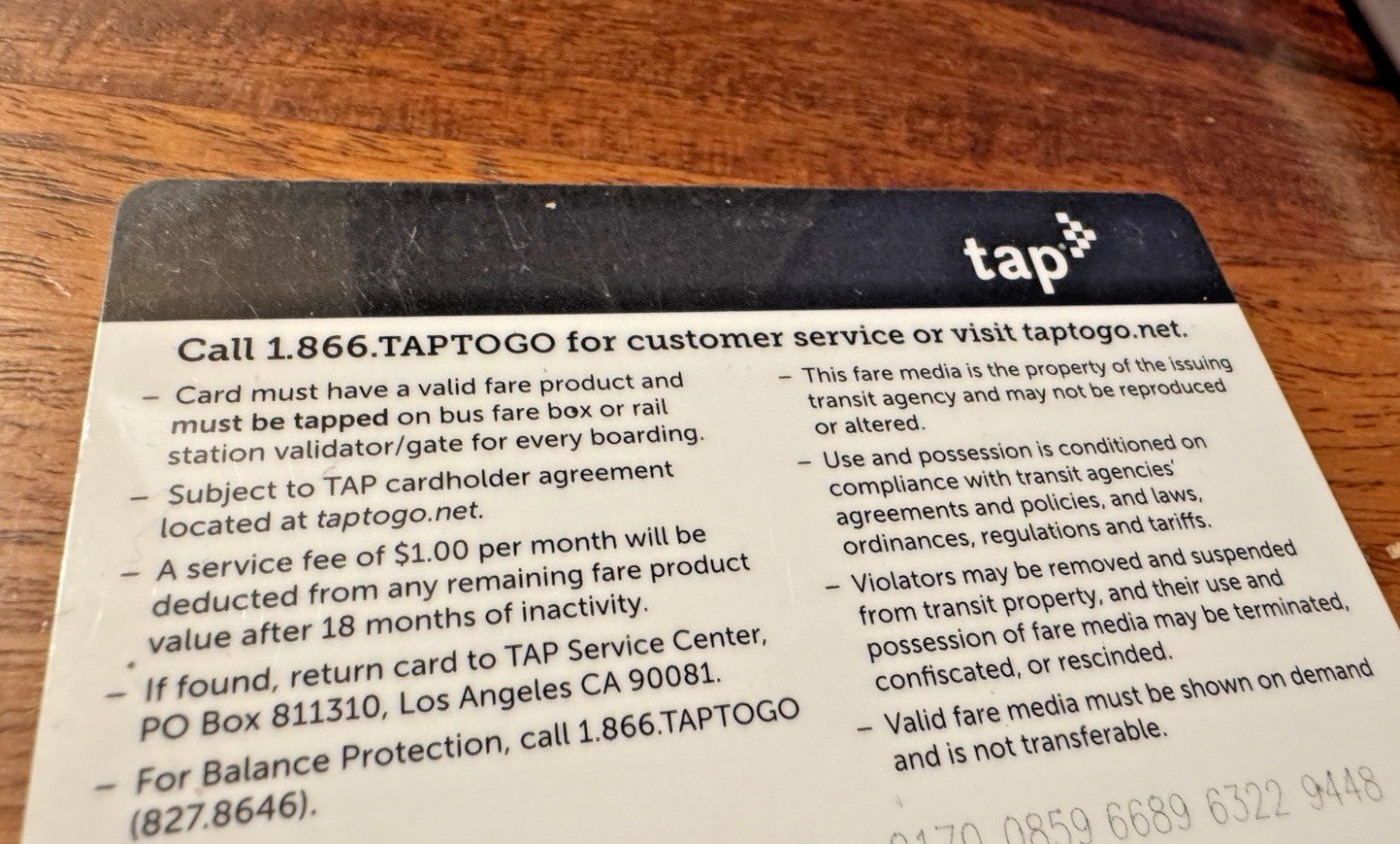 LOS ANGELES METRO TAP CARD HAPPY 25TH BIRTHDAY METRO LIMITED EDITION RARE
