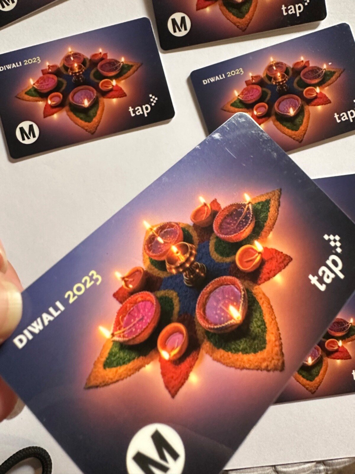Metro TAP Card Diwali 2023 Bus Subway Transit Limited Edition Not Loadable