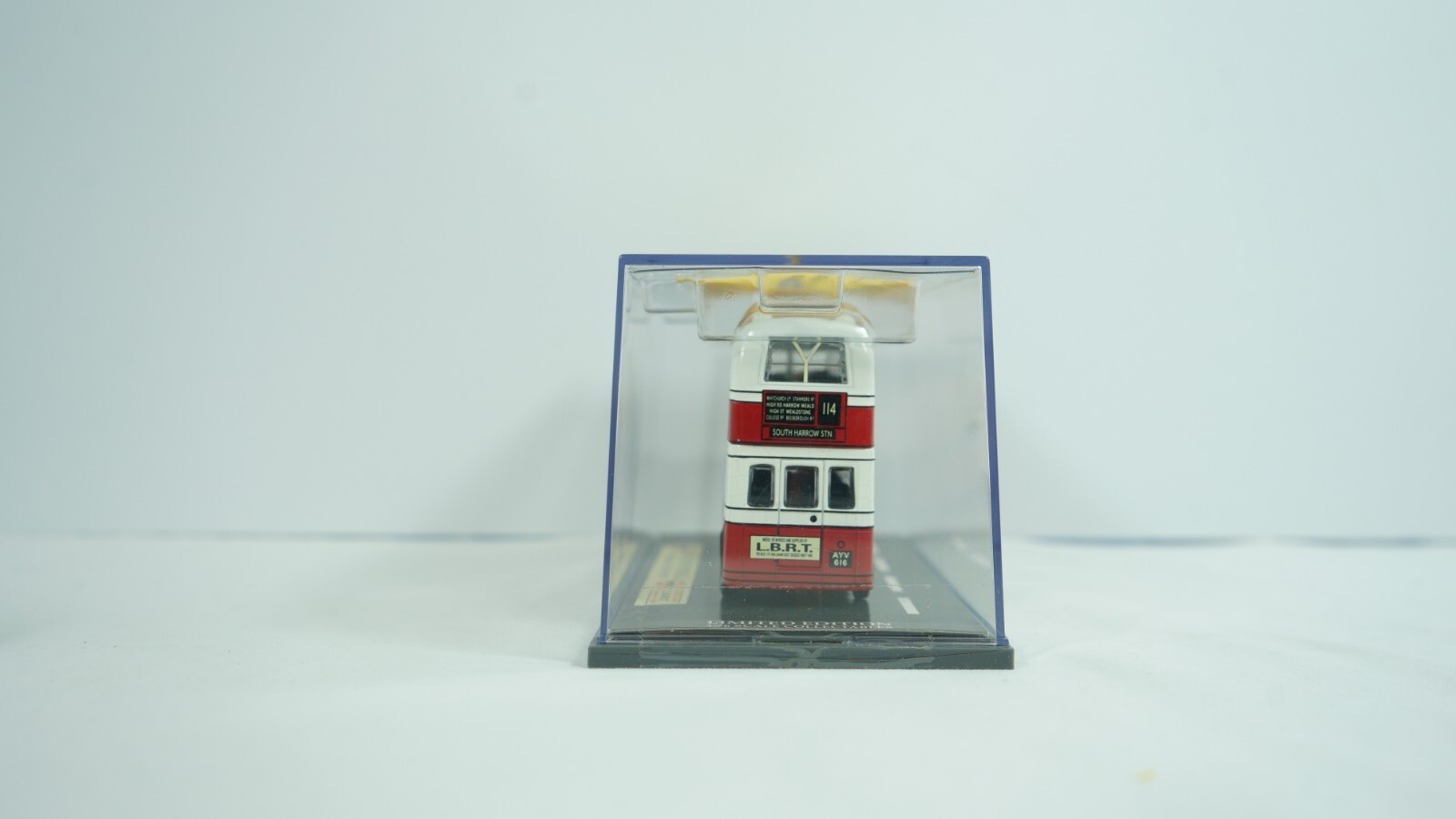 Bus Stop Models LBRT Repaint London Transport Red Q D/Deck Bus Route 114 NEW B64
