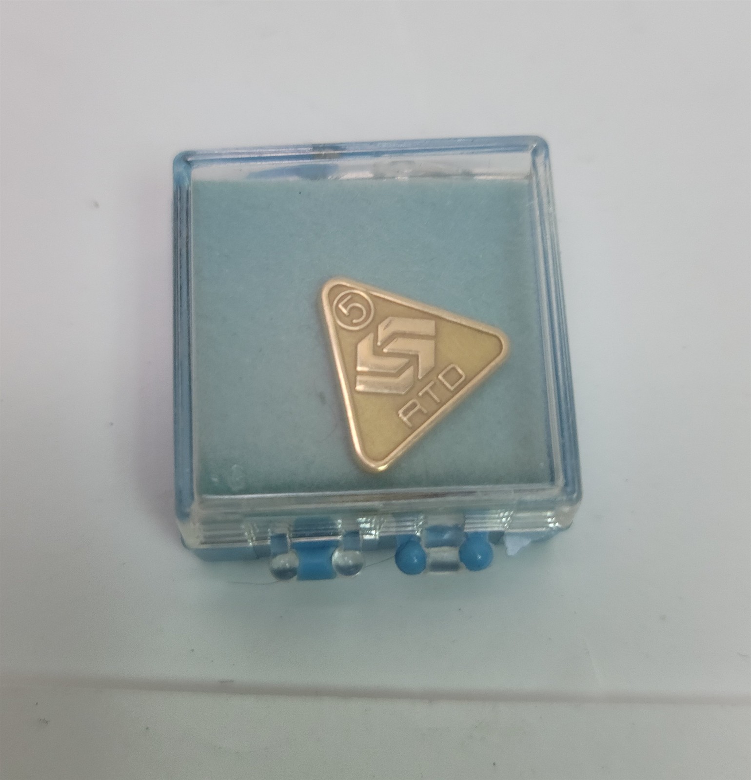 Vintage Los Angeles Rapid Transit District (RTD) Employee 5 Year Pin 10k