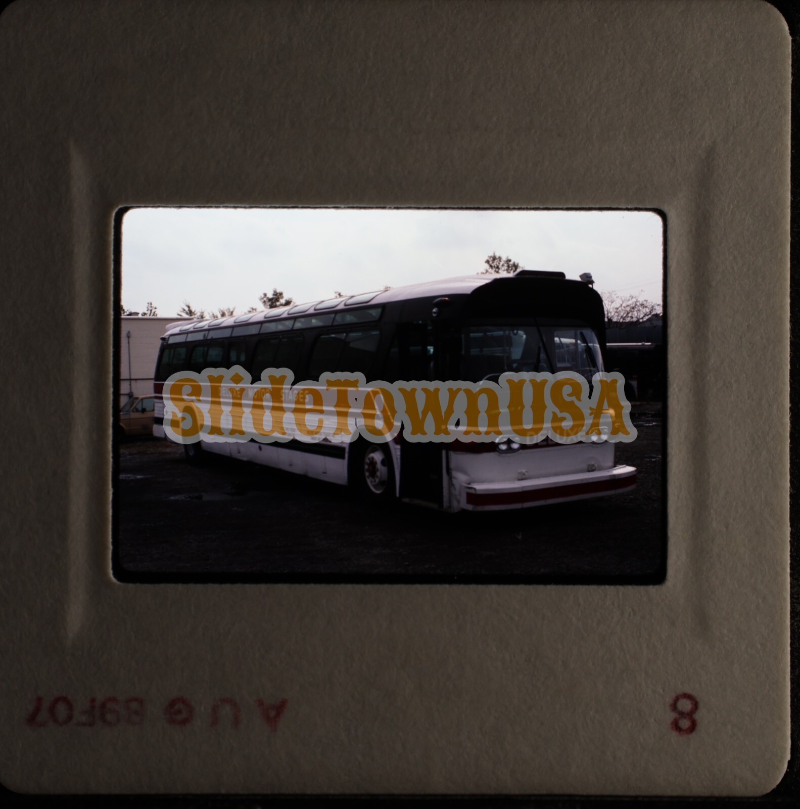 Vtg 1989 Bus Slide Deluxe Motor Stages Y2O185