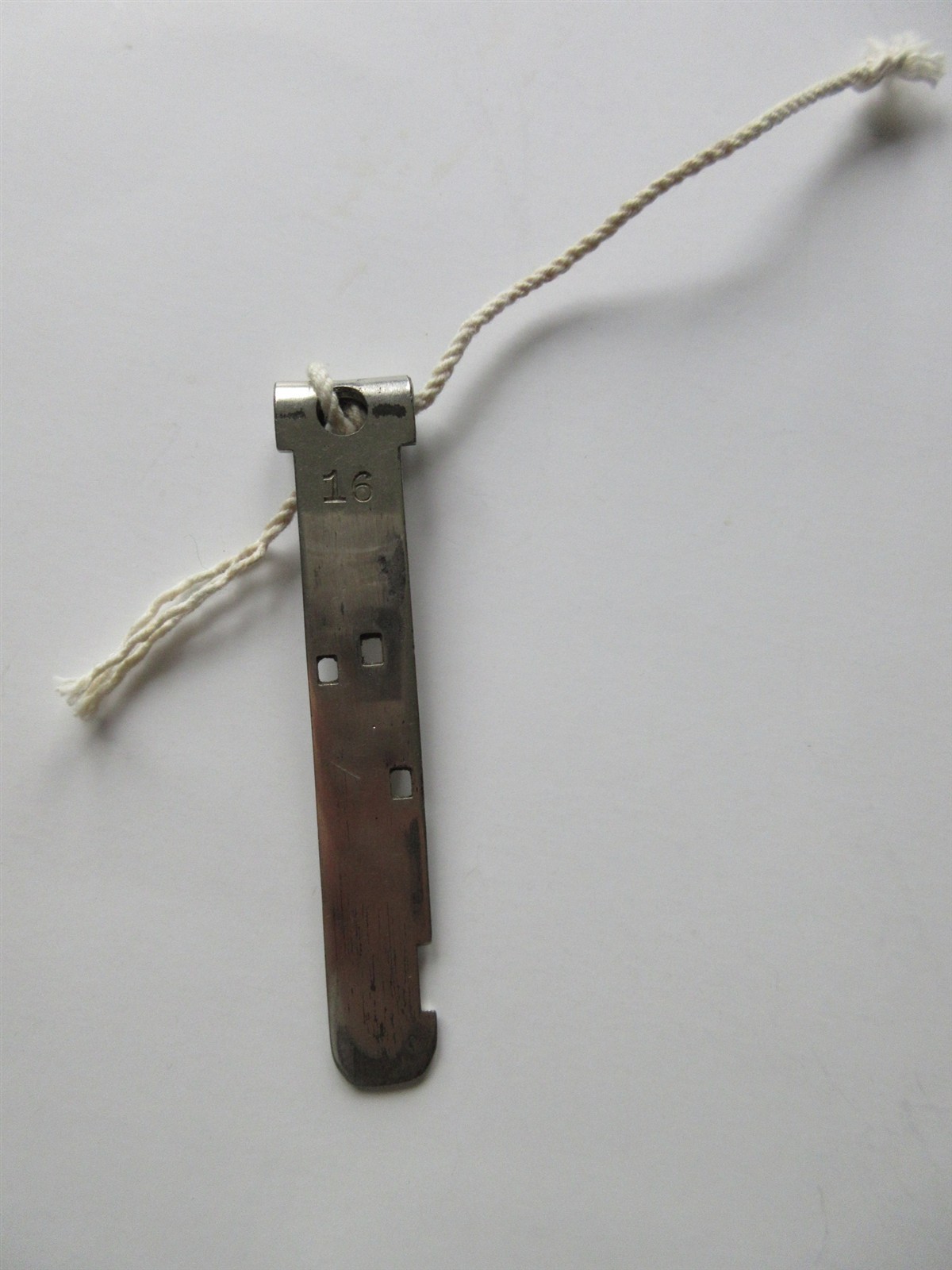DeCamp Bus Lines Montclair NJ Register Key for Money Box Bus #41 Dispatcher list