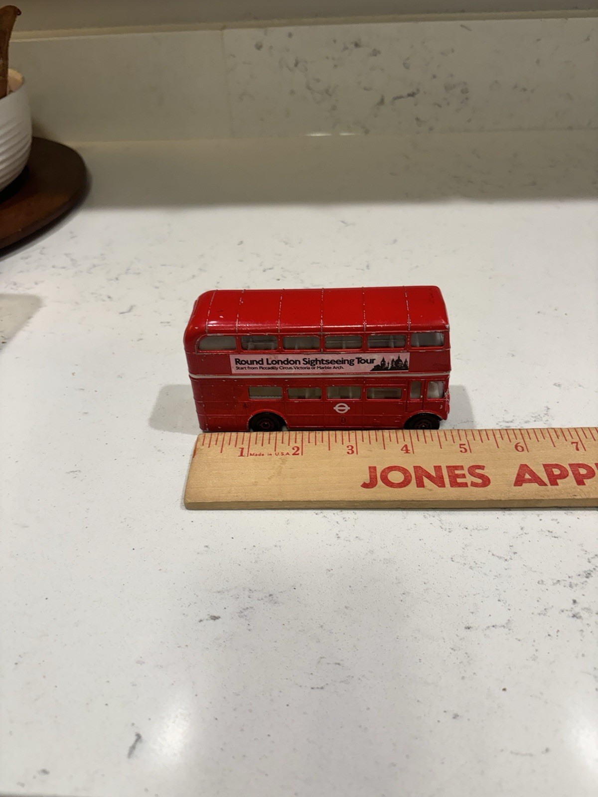 London Transport Routemaster Red Diecast Double-Decker Bus Toy Route 12