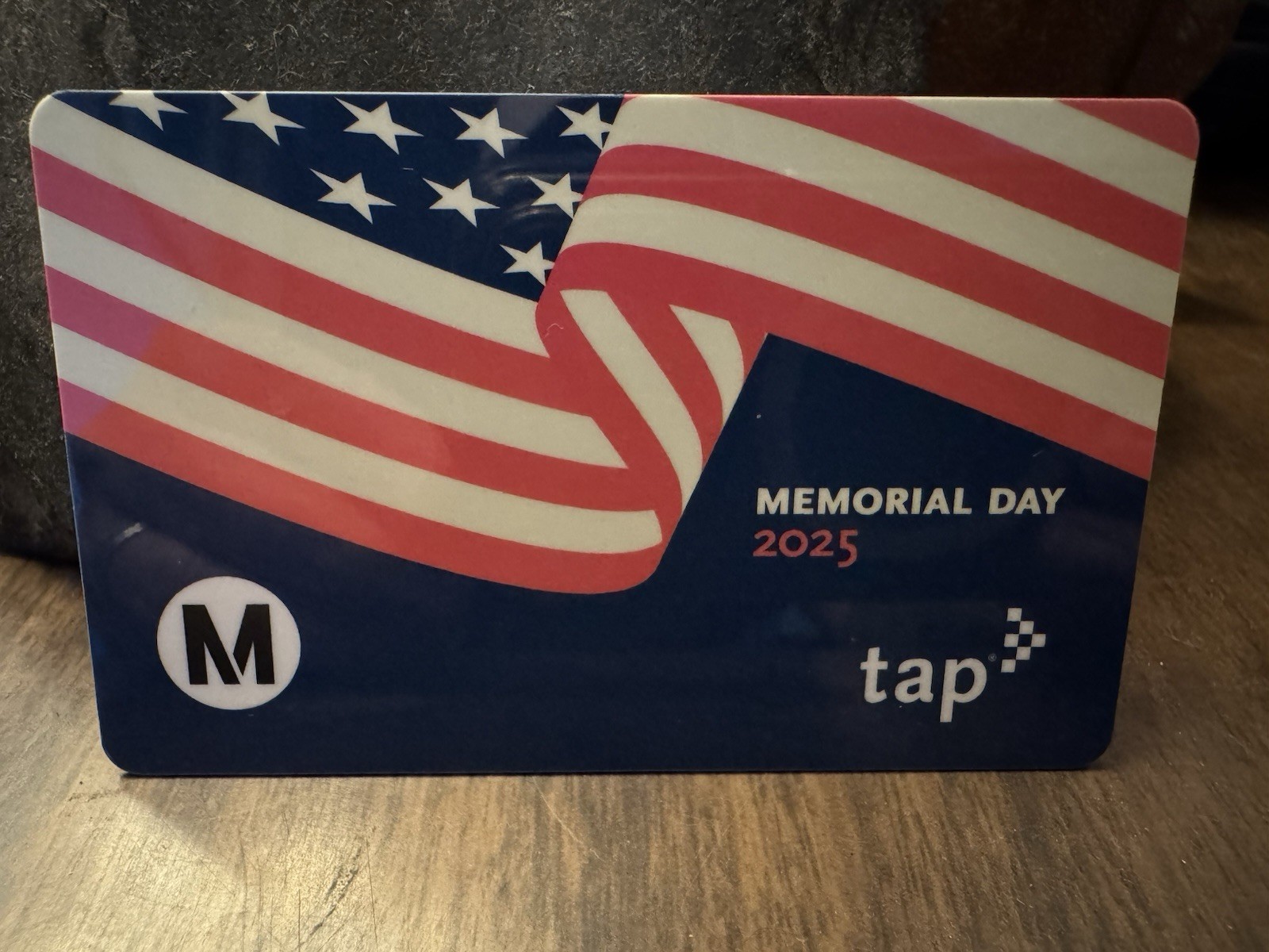 La Metro Tap Card Memorial Day 2025 Limited Edition New