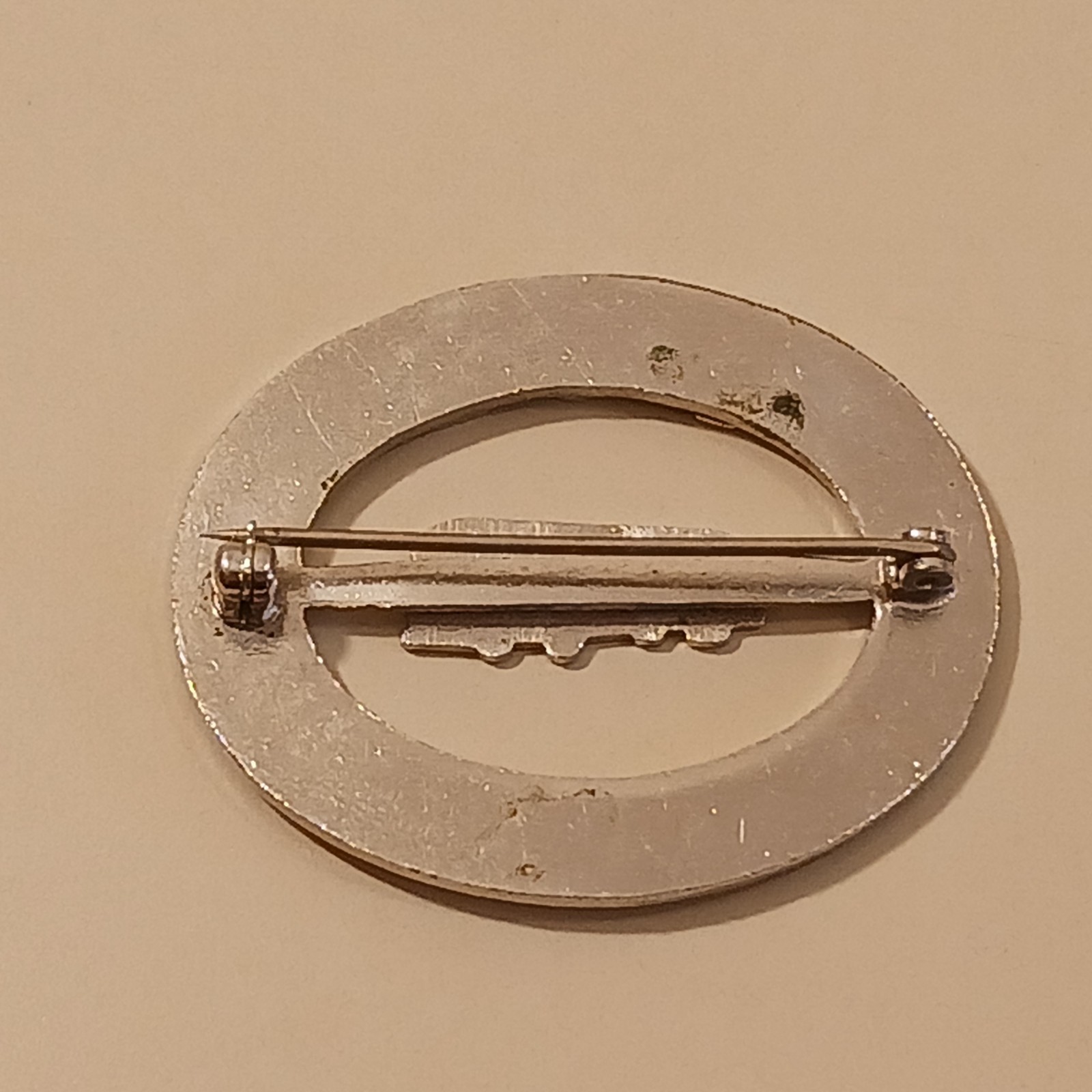 RARE Vintage PCL Pacific City Lines Bus Driver Hat Badge Cap Pin 1940s NCL GM