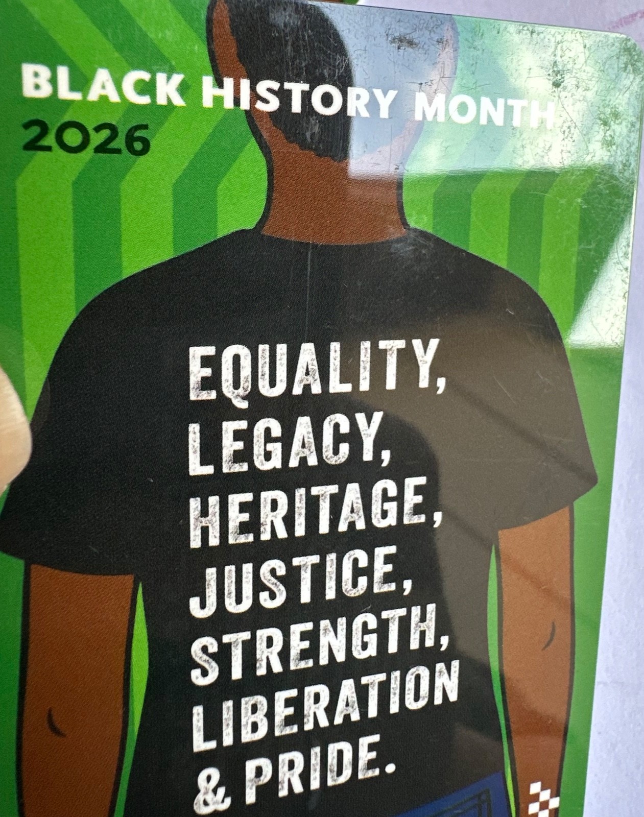 Metro TAP Black History month 2026 Bus Subway Transit Limtd NOT Loadable