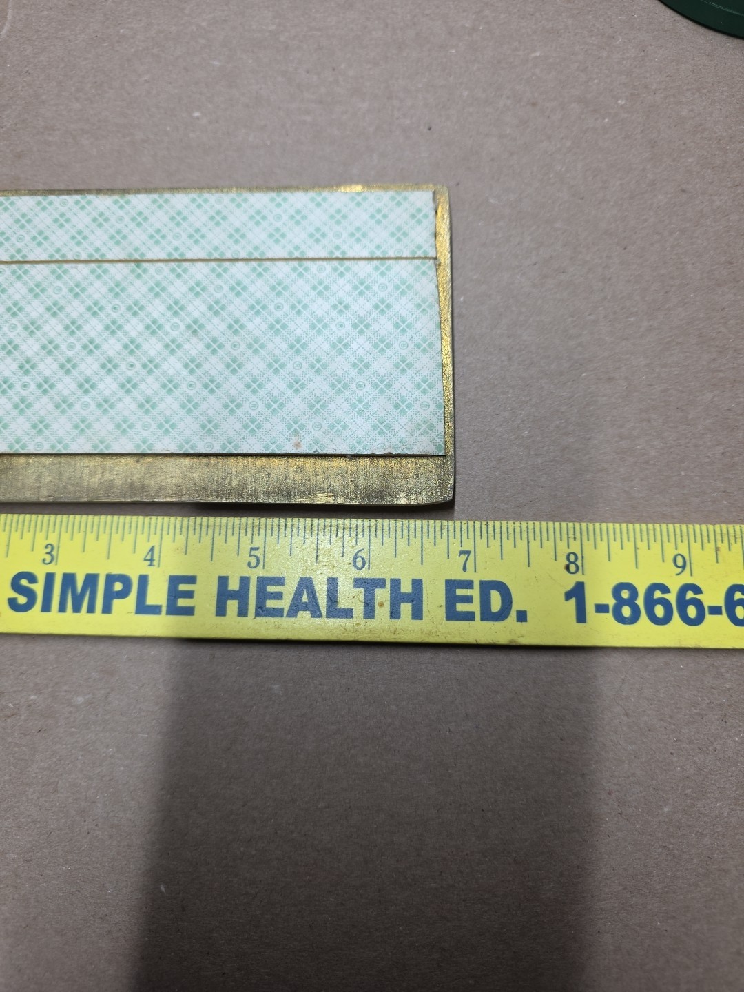 TRAC Transit Authority Trolley rides Bus Brass Plaque chance manufacturing