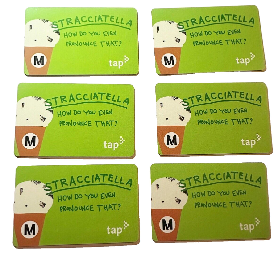 Metro TAP Stracciatella How do you even Subway Transit Limtd Edit NOT Loadable