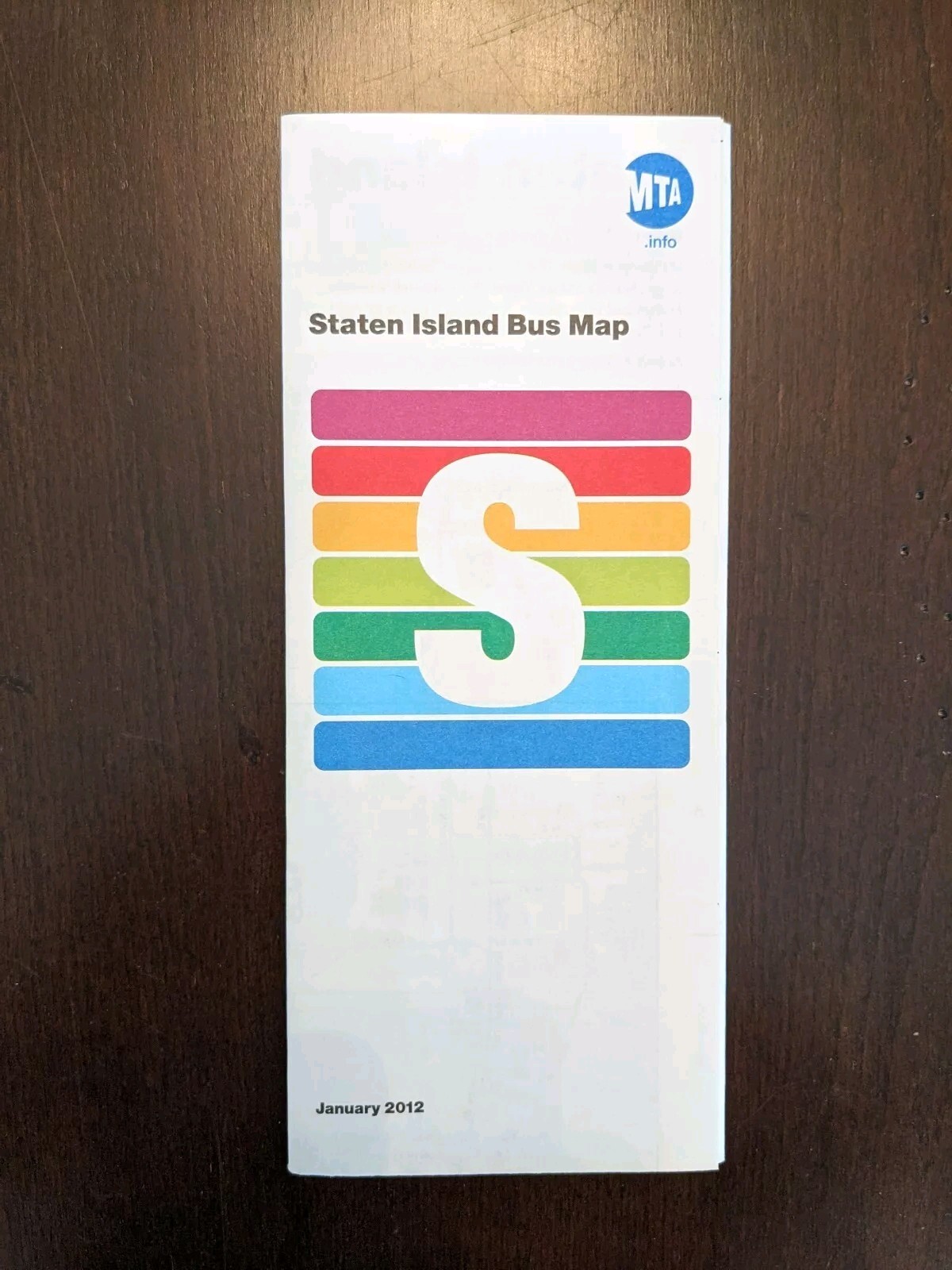 New York City Transit Staten Island Bus Map – 1/2012