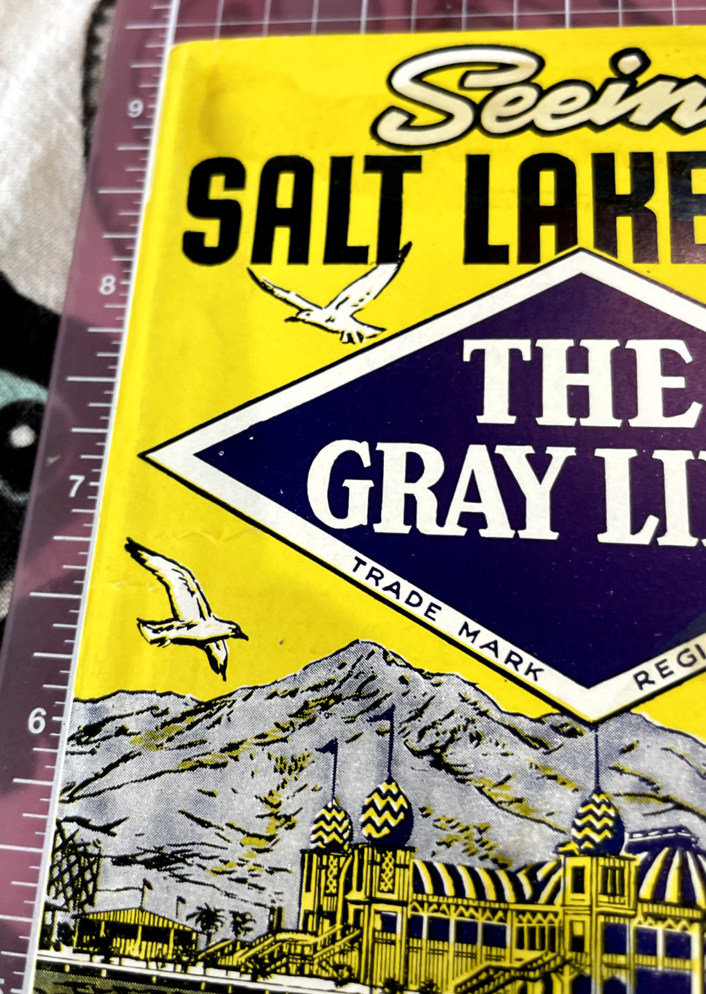 VTG Gray Line Bus Tours Brochure Seeing Salt Lake City Utah