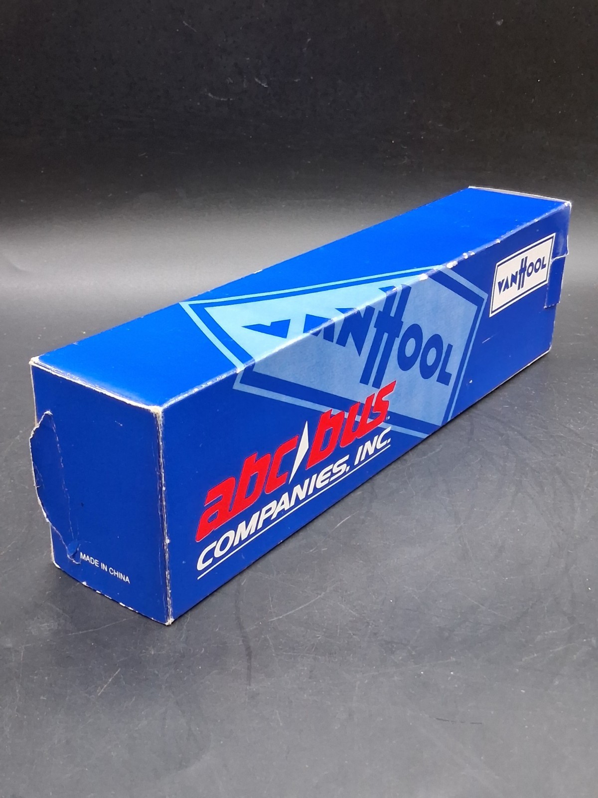 Vintage ABC Bus Companies Vanhool Zona Tours Promo Coin Bank 11″ New N Open Box