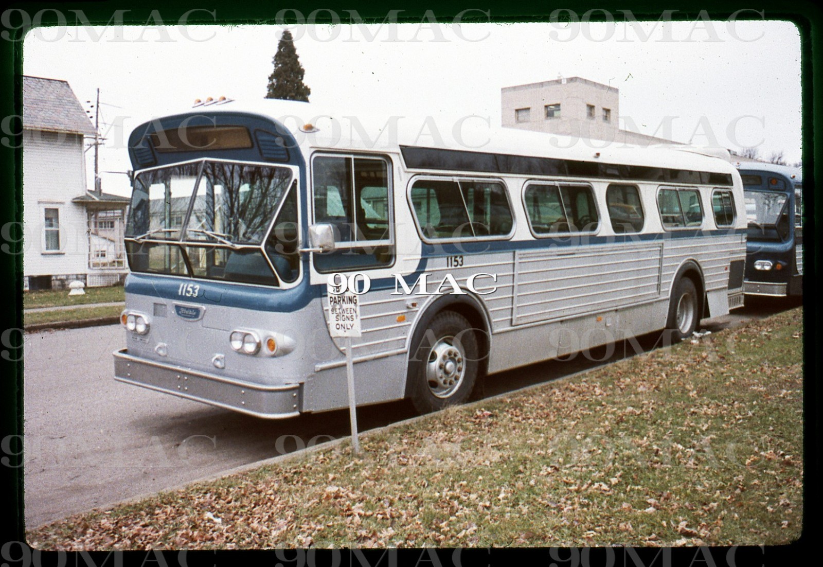 SPMTS. FLXIBLE BUS #1153. Saint Petersburg (FL). 3 Original Slides 1974. FACTORY