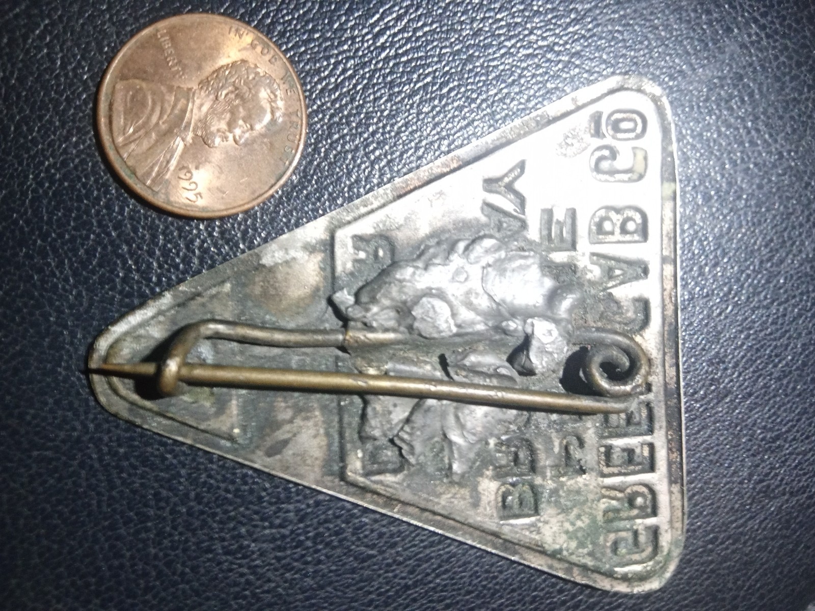 New York City Green Taxi Cab Company Employee Badge