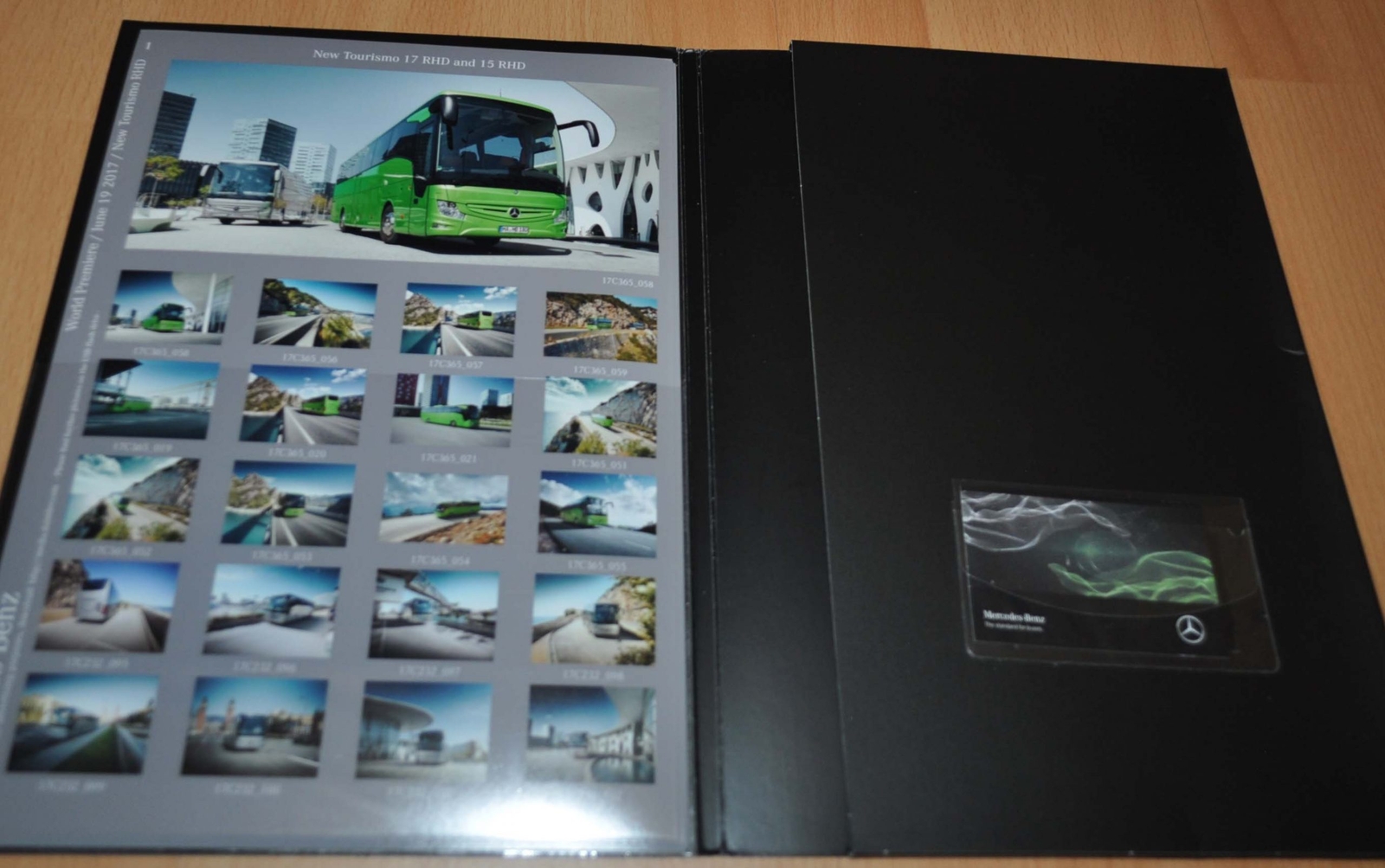 Mercedes Benz 2017 Bus World Premiere New Tourismo Press Kit Brochure No CD Link