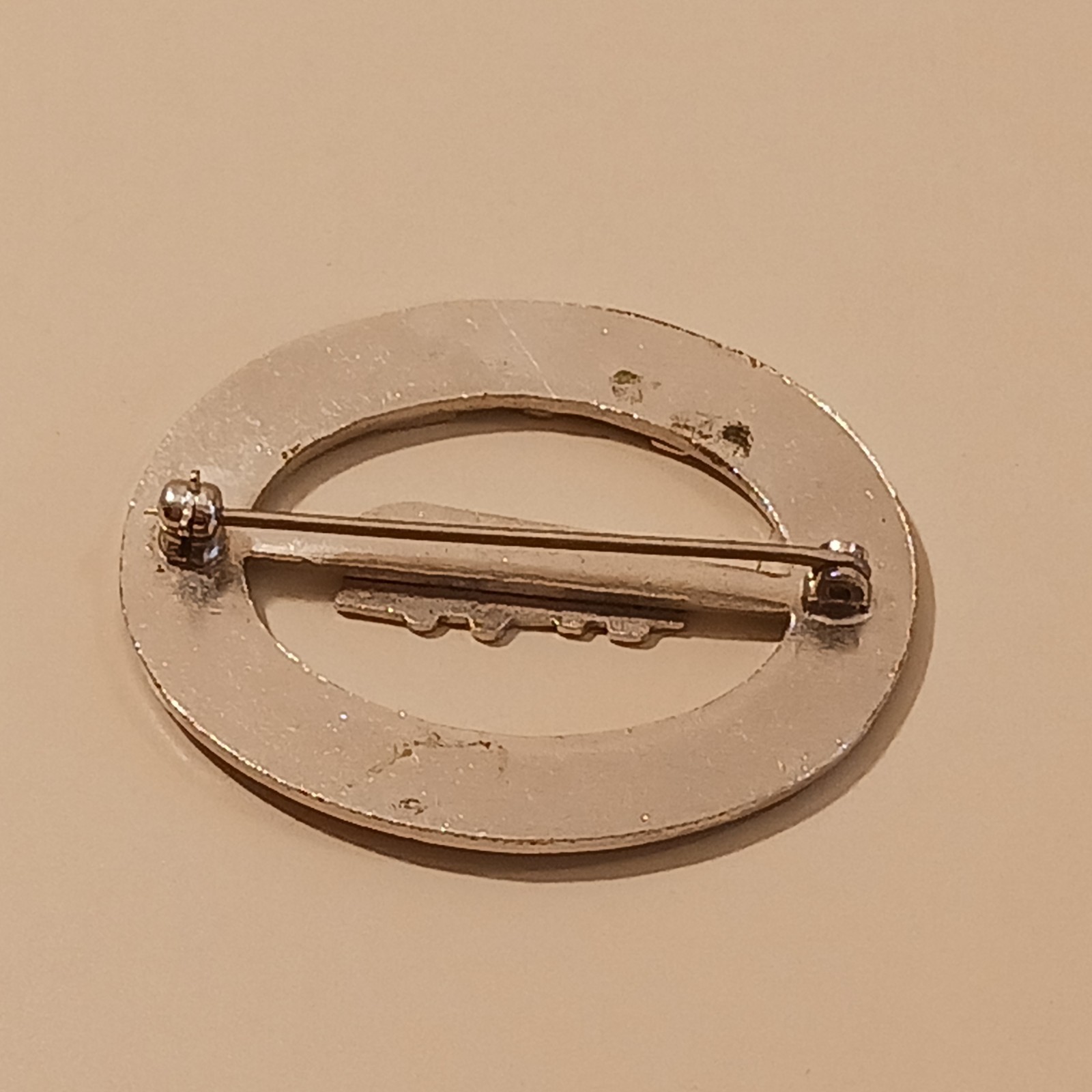 RARE Vintage PCL Pacific City Lines Bus Driver Hat Badge Cap Pin 1940s NCL GM