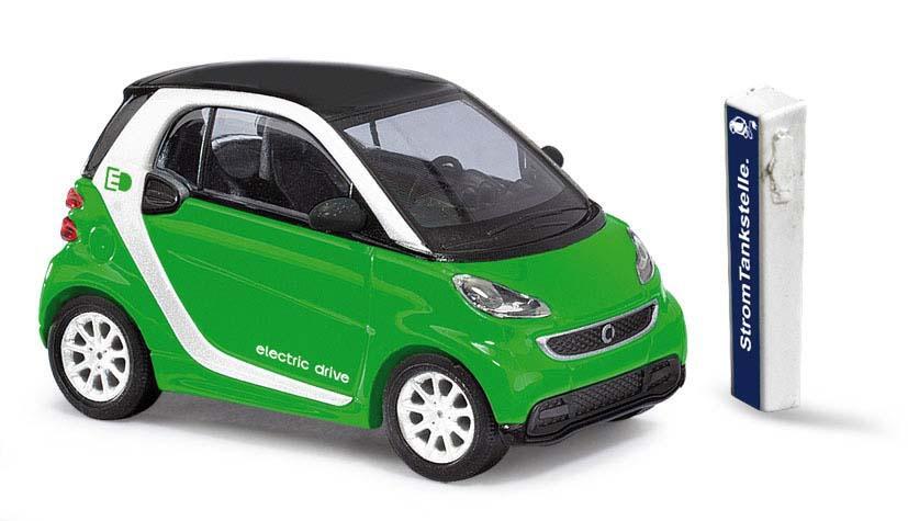Smart Fortwo electric green Busch 46225