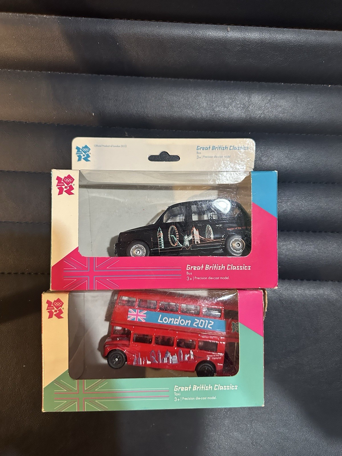 London Transportation Toy Bus And Taxi Toys – London Olympics 2012 New With Box