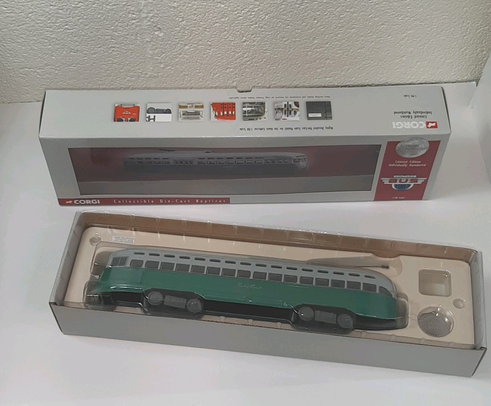 Corgi Limited Edition PCC Streetcar Capital Transit 1:50 Scale 2001