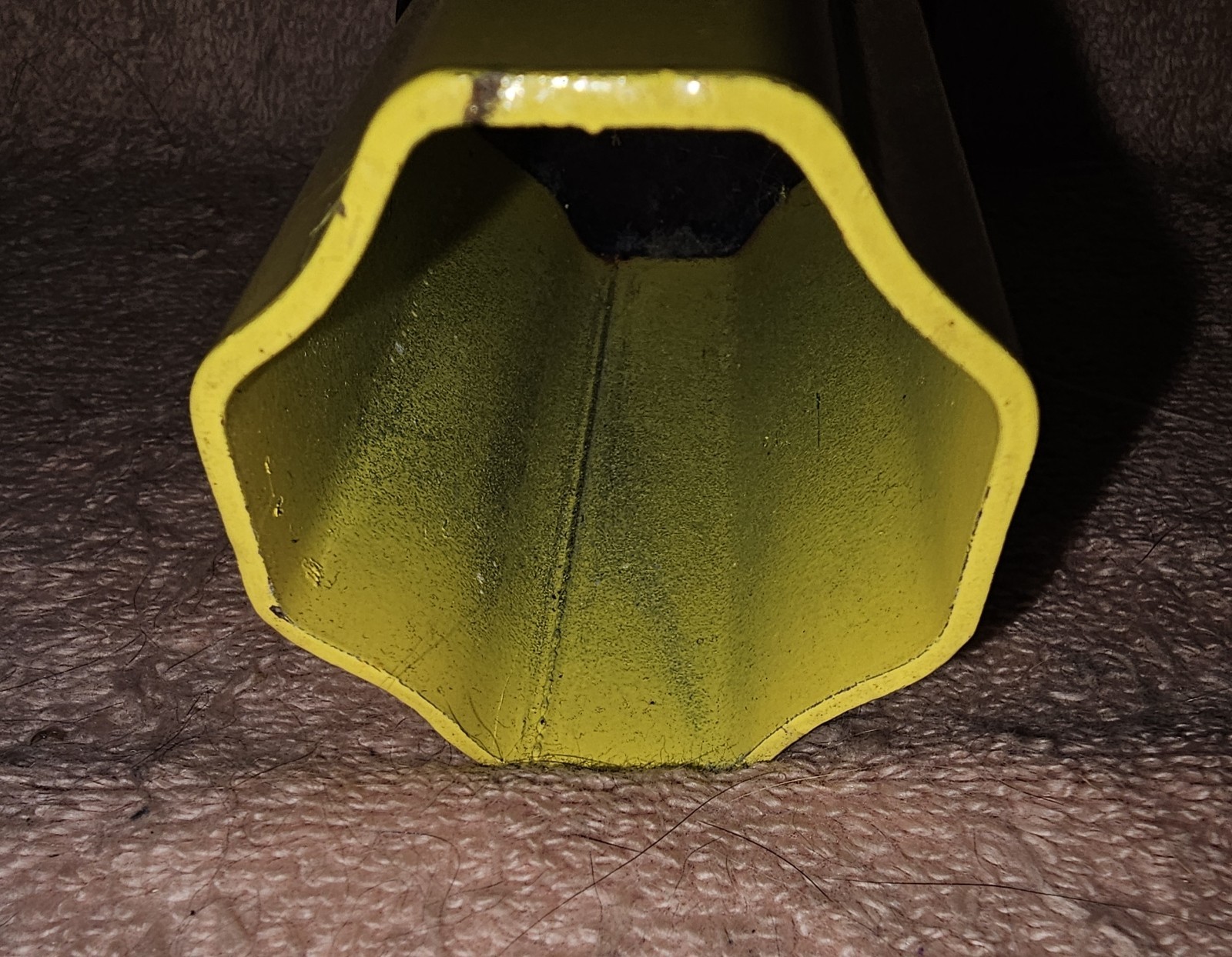 Transit Sign Pole Pencil Holder. Actual Sign Pole Cut Down. Bus Stop Metal.