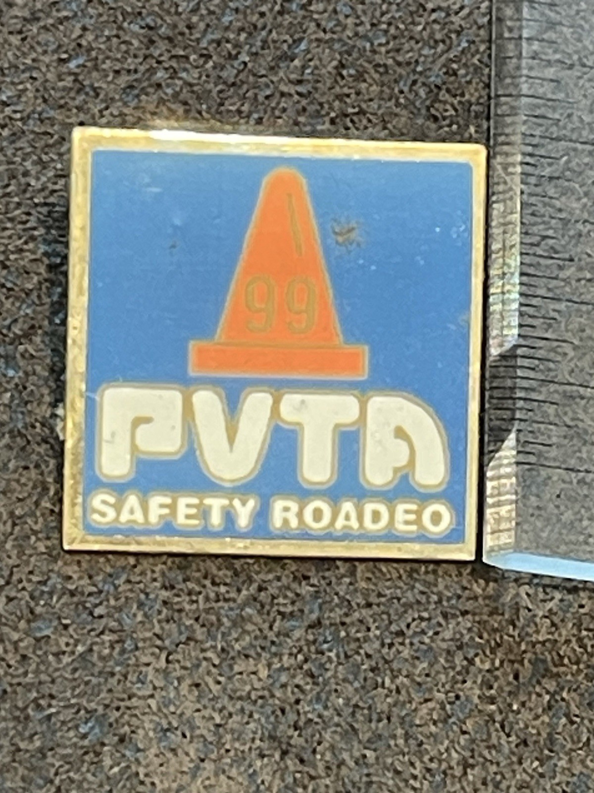 PVTA (Pioneer Valley Transit Authority) Safety Roadeo lapel pin