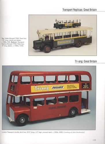 Vintage Toy Bus Collector Reference inc Tin Litho Schuco Greyhound Trailways Etc