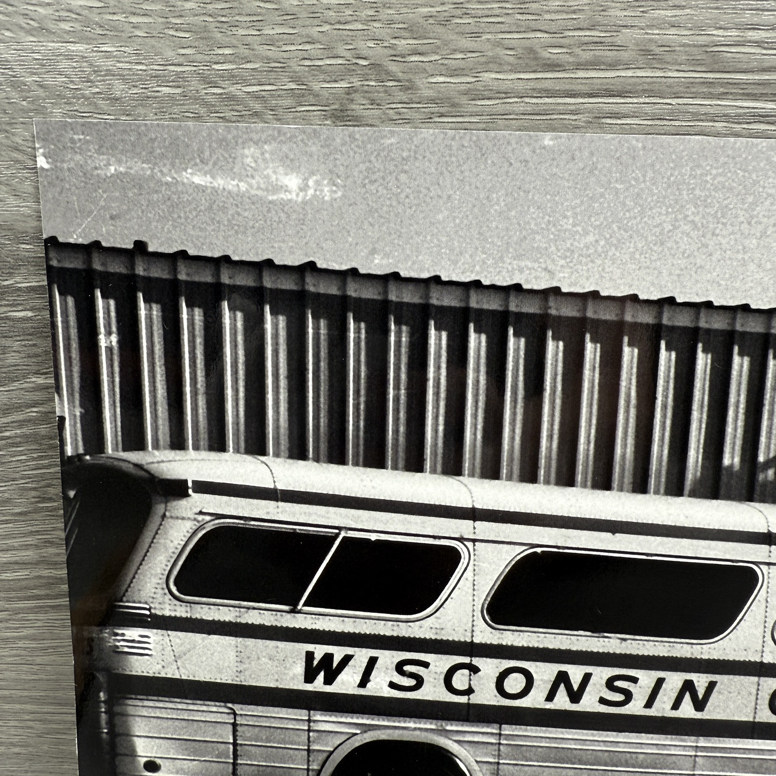 Vtg 1981 Wisconsin Coach Lines Bus (GMC 1972 P8M-4905A) 8×10 B&W Photo Reprint