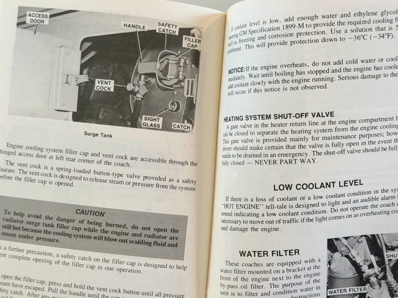 C-8122A GMC RTS Coach Operating Manual technical handbook drivers maintenance