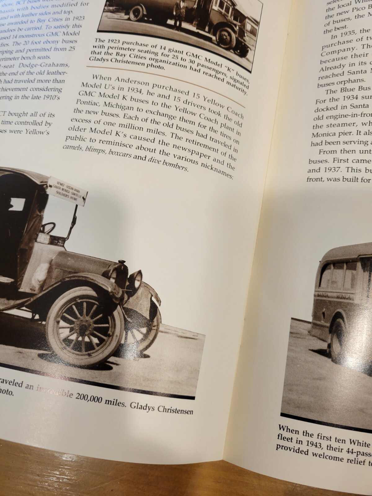 Santa Monica “Big Blue Bus” History Magazine – Transportation 1992