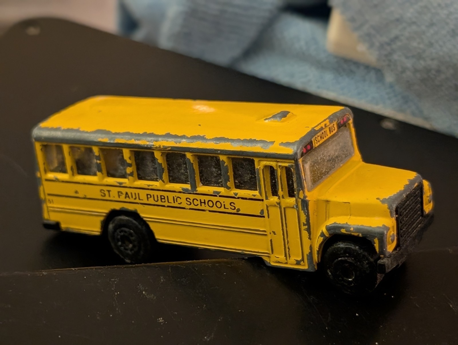 PERFECT QUALITY SAINT PAUL MN PUBLIC SCHOOL BUS LIFE-LIKE 1:95 SCALE MFG 1985