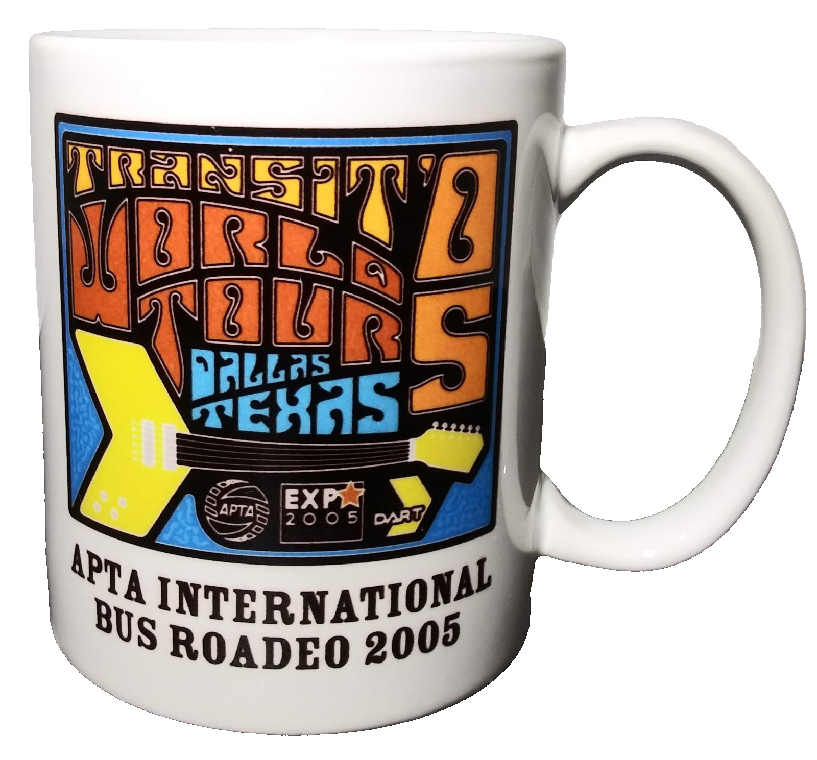 2005 Dallas DART Transit APTA International Bus Roadeo Mug Transit World Tour