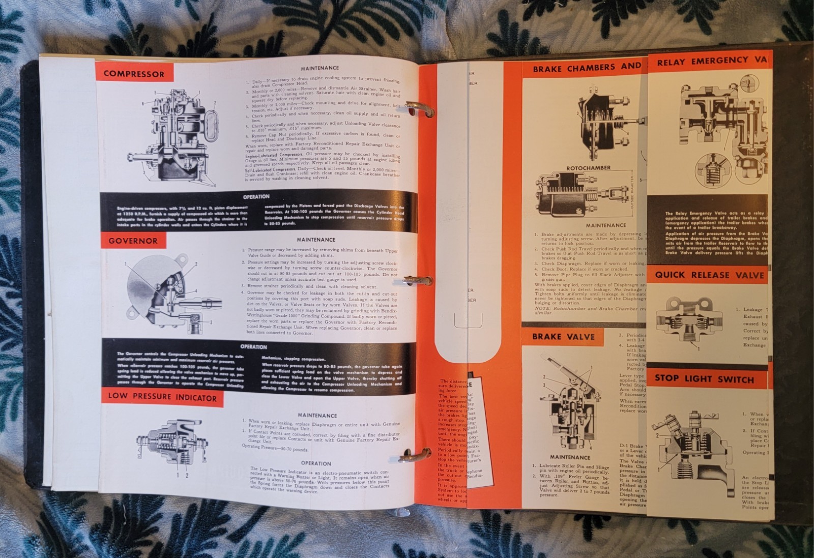 Vintage Gillig Bros Transit Coach Service Manual Hayward Calif Antique Bus Shop