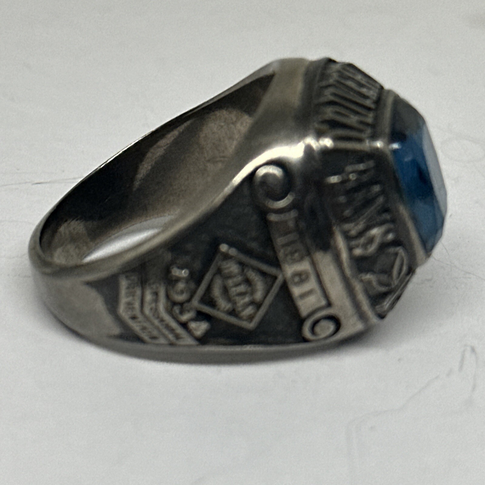 Vintage 1981 McLEAN TRUCKING CO SAFE Driver 10K Gold Ring 15 Year Size 11.75