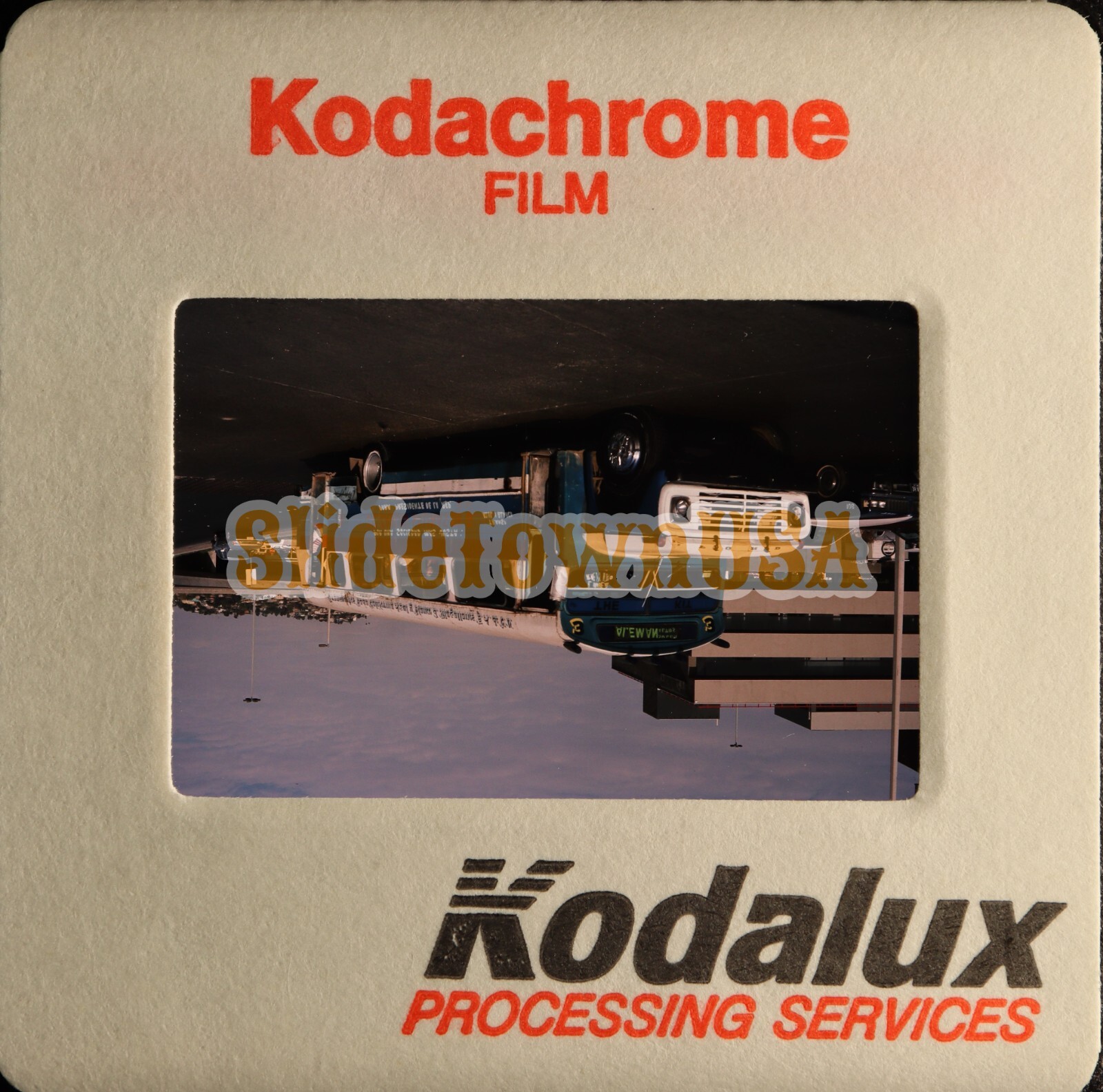 Vtg 1989 Bus Slide 3 Tijuana Mexico X4A148