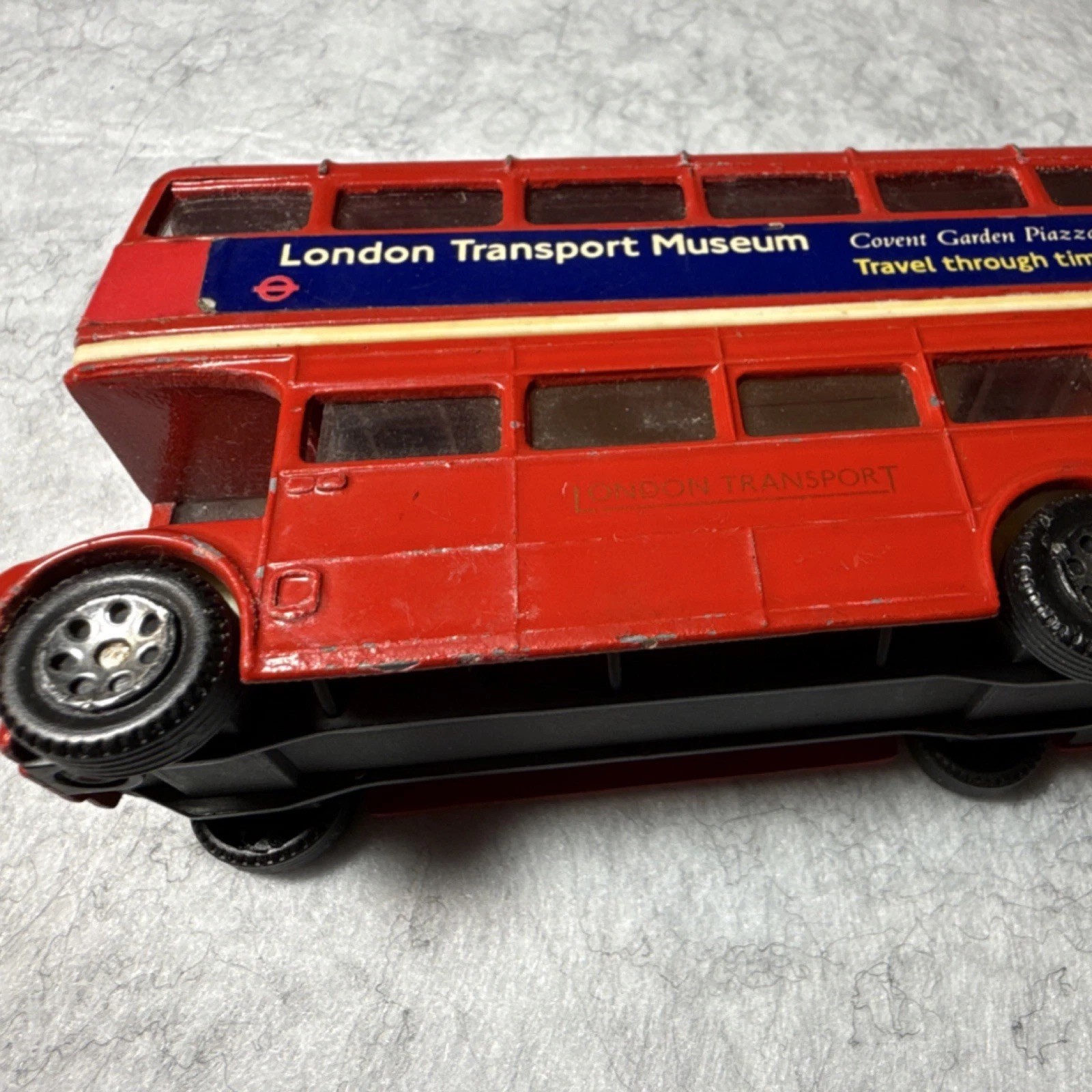 Corgi London Transport Museum Red Diecast Double-Decker Bus Model Route 7