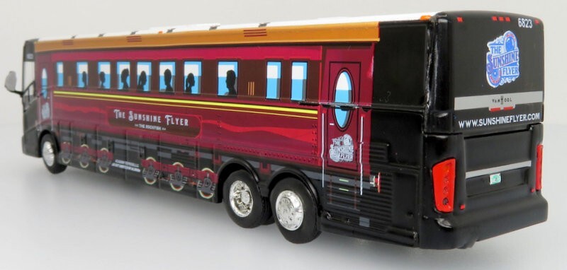 Iconic Replicas 1:87 Van Hool CX-45 Passenger Coach: The Sunshine Flyer/Academy