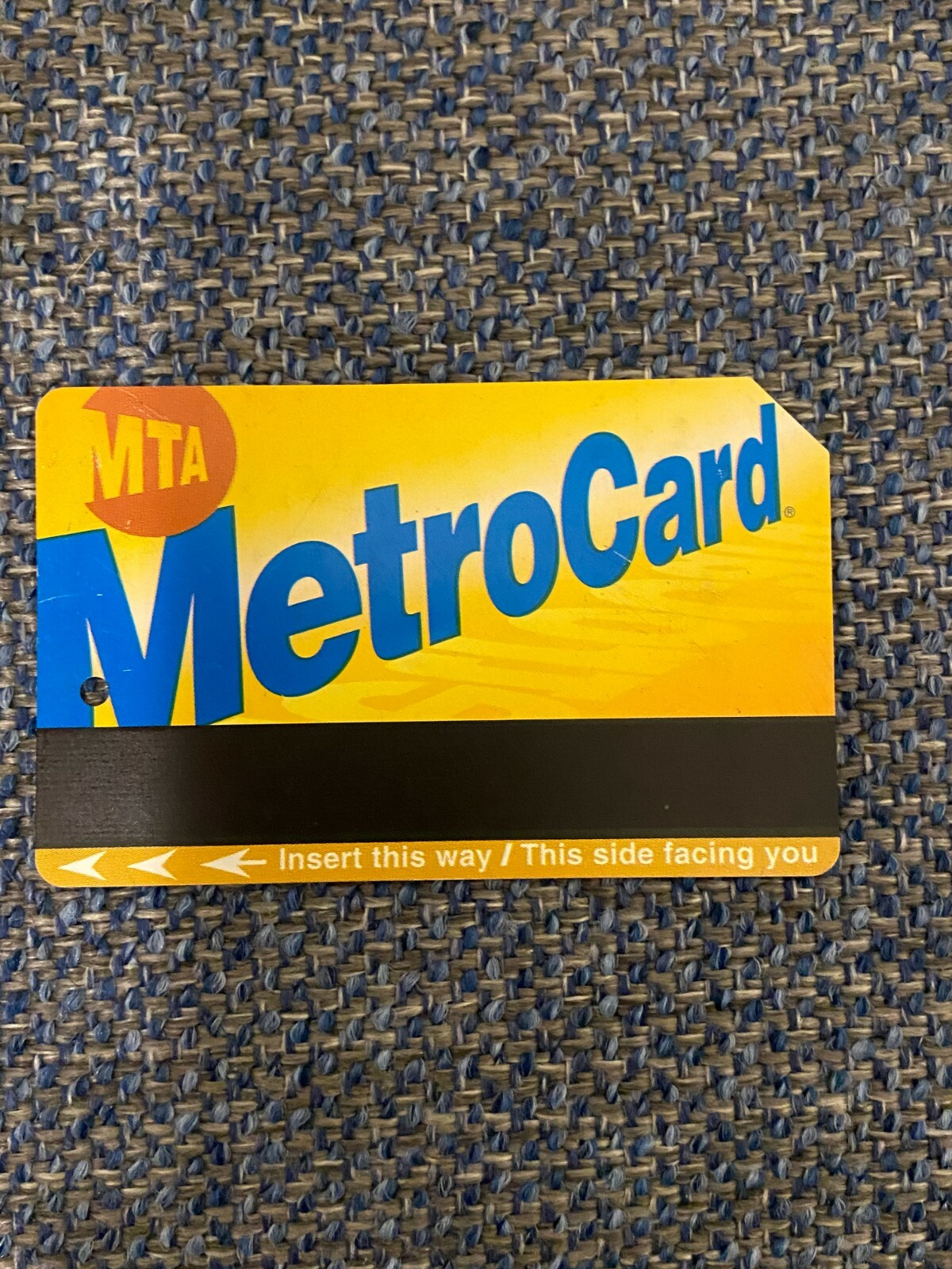 collectible transporation metrocard Hudson Yards