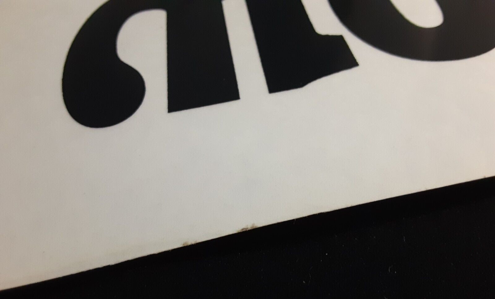 Yellow Cab Driver Sign Sticker Decal Original Vintage Unused T2