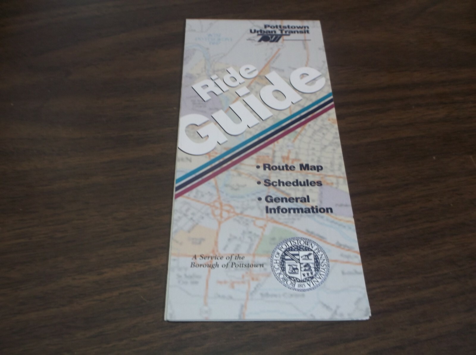 JANUARY 2005 POTTSTOWN PENNSYLVANIA PUT BUS RIDE GUIDE AND SCHEDULES