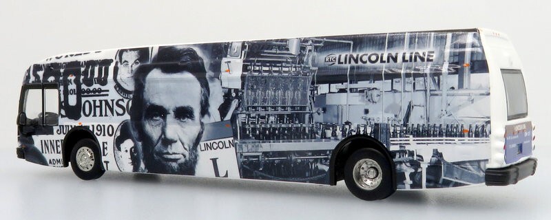 Iconic Replicas 1:87 2021 Proterra ZX5 Electric Transit Bus: Reno RTC/Lincoln