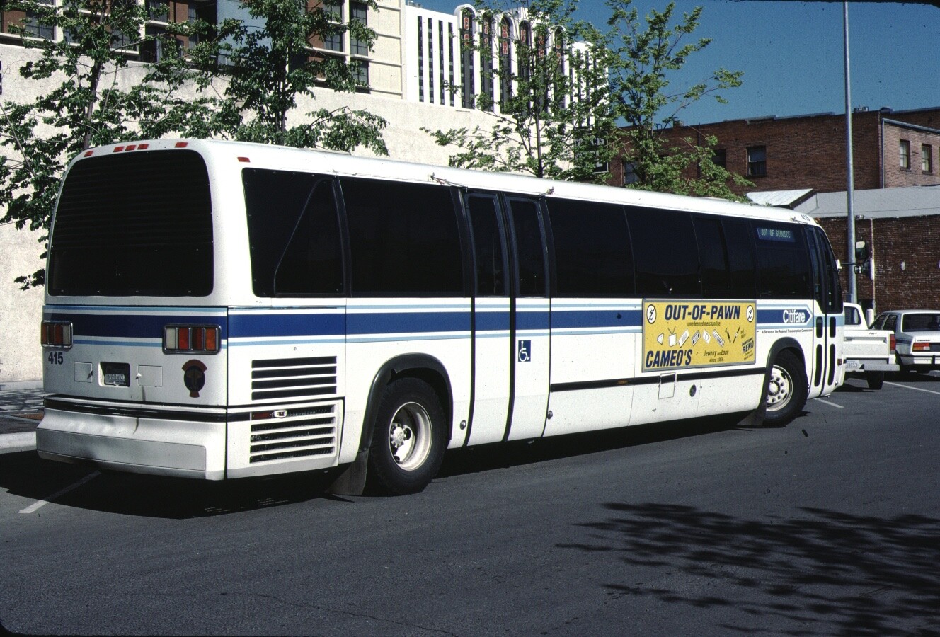 Citifare GM RTS Bus Kodachrome Original Kodak Slide