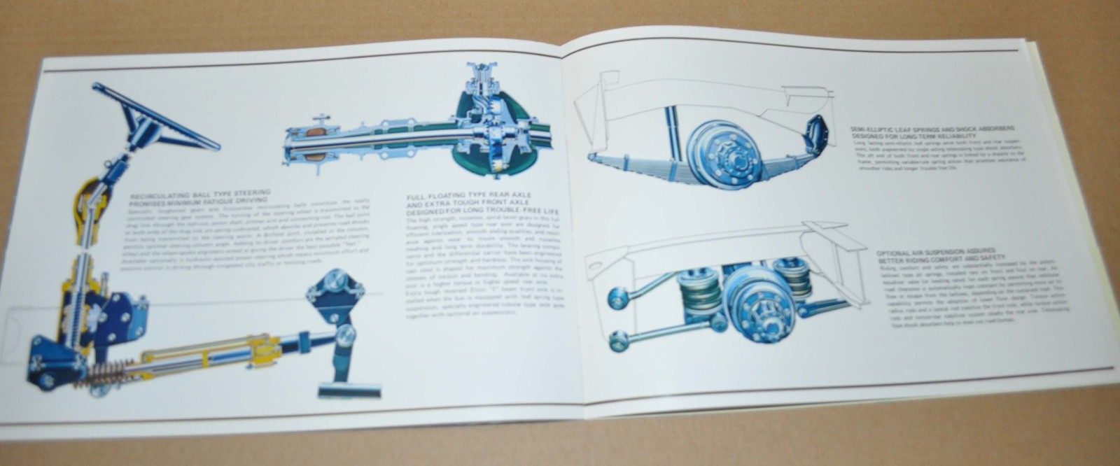 1979 Hino RC & RE Bus Japanese Brochure Prospekt EN