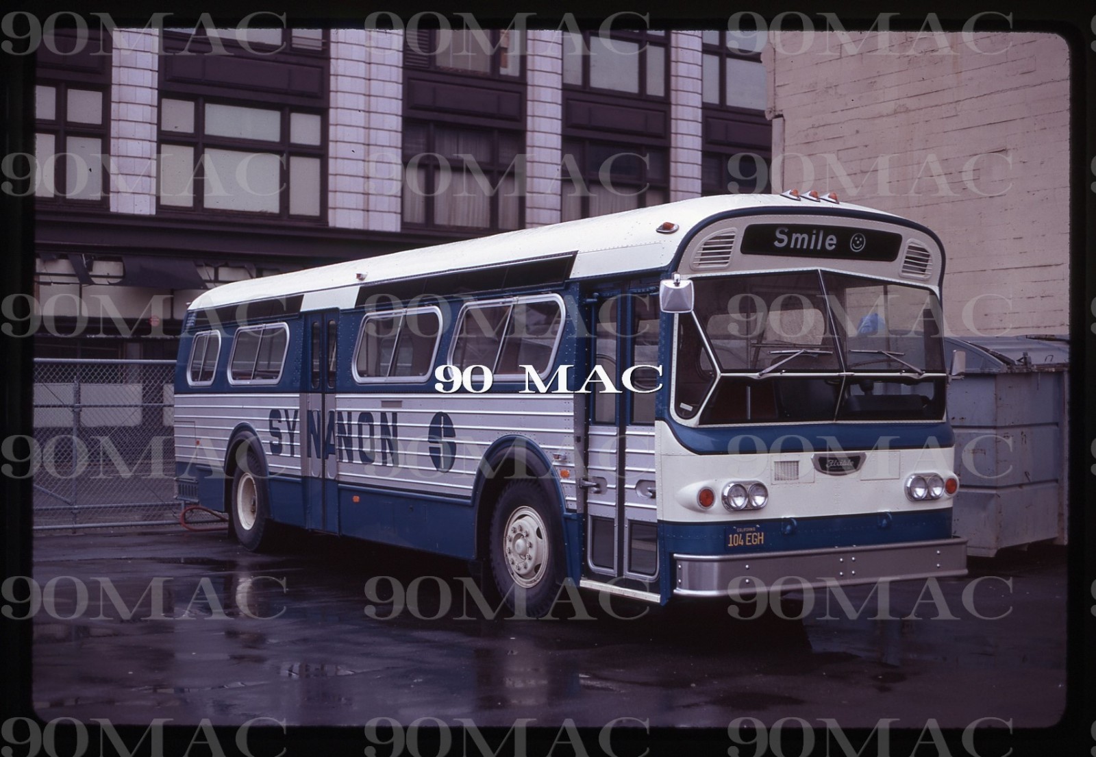 SYNANON. FLXIBLE BUS. Oakland (CA). Original Slide 1972. NEW!
