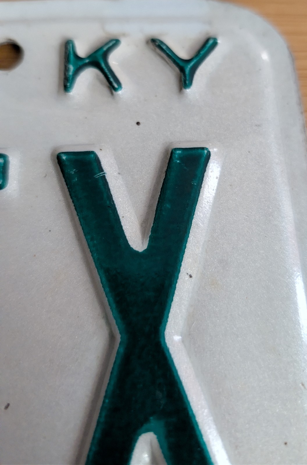 Rare Kentucky Taxi License Plate-Man Cave,Road Art, Garage Door, Collectors
