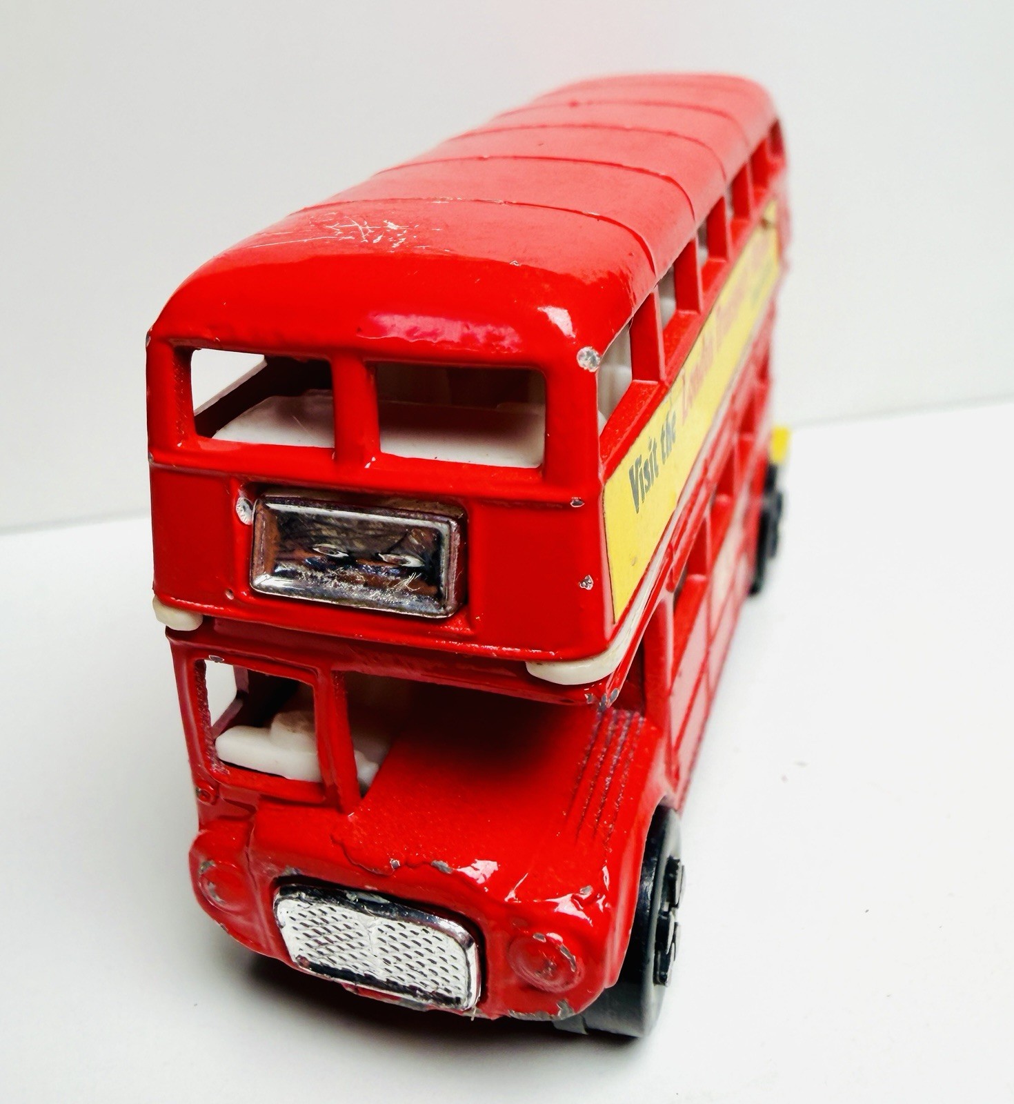 Vintage 1970s Playart Double Decker Bus 22 St. Paul’s London Is The Ace Place