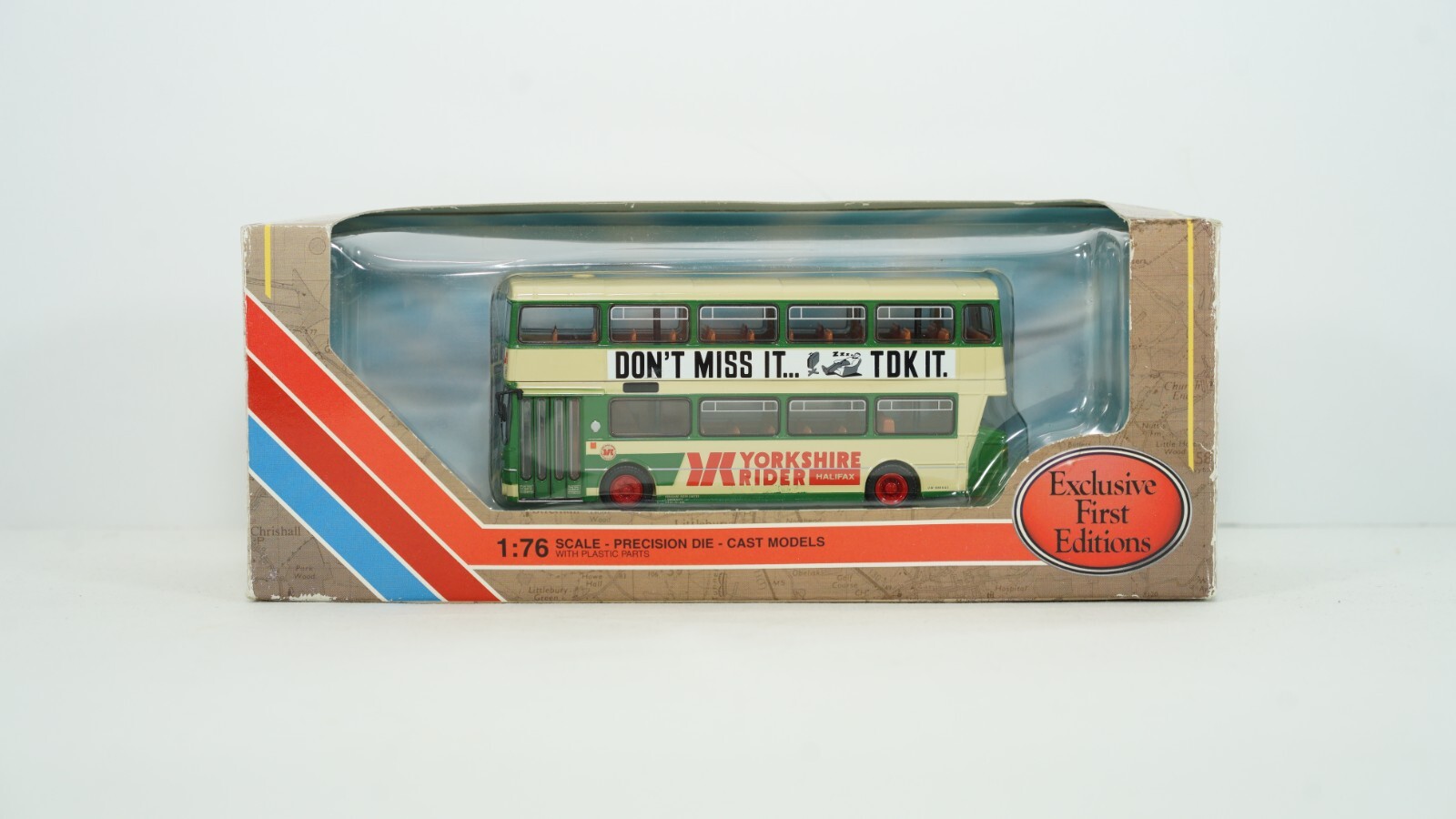 EFE Gilbow 1/76 GM Standard Fleetline Yorkshire Rider Bus Item 29006 NEW W20