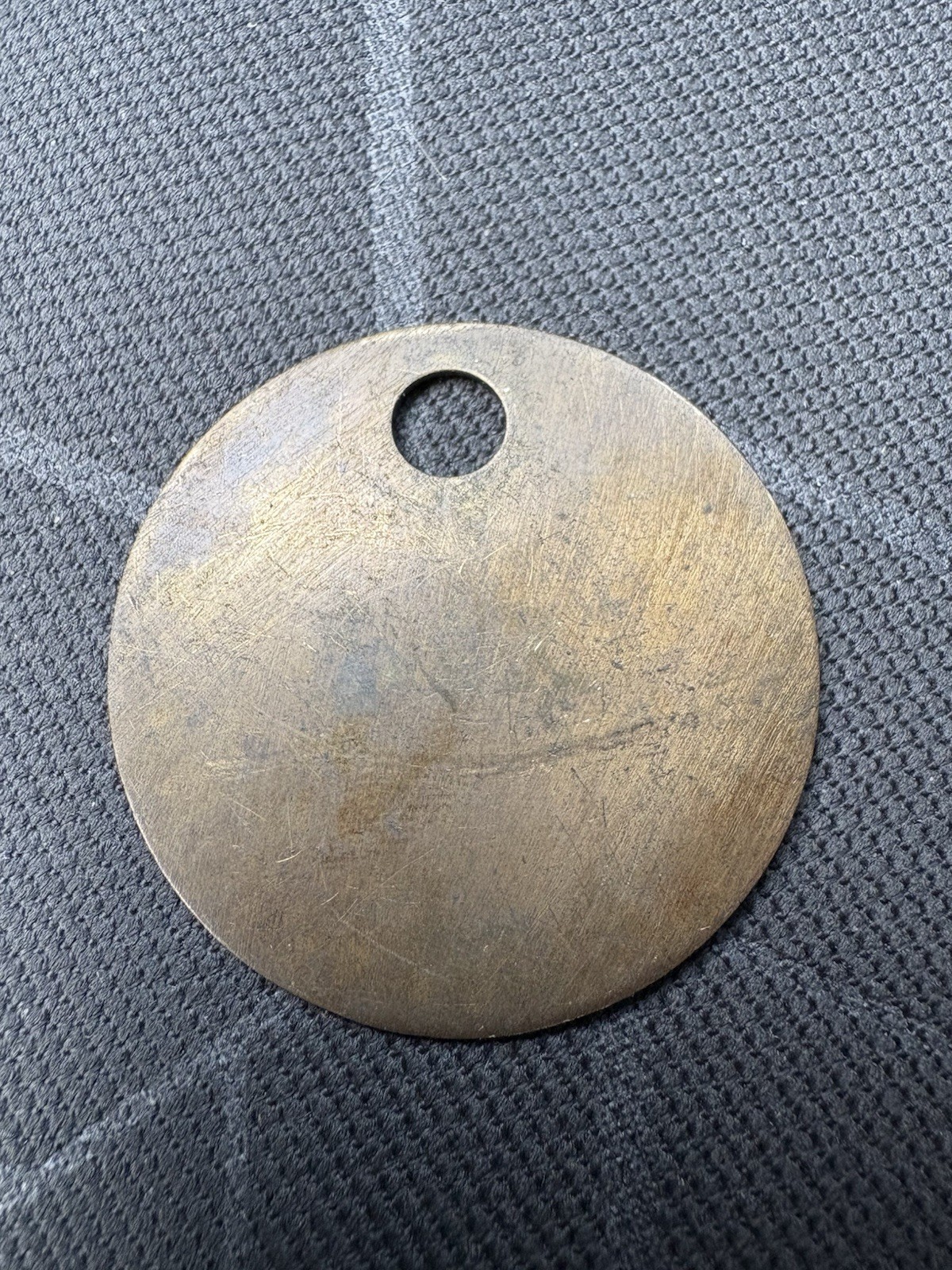 Antique Pacific Greyhound Bus Lines Brass Baggage Or Equipment Tag-No. 314